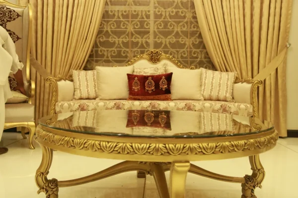 Ornate Gold Sofa[DRS-13] - Image 4