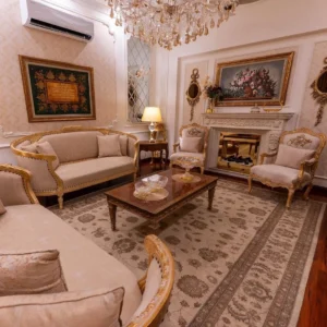 Golden Scroll Sofa Set[DRS-06]